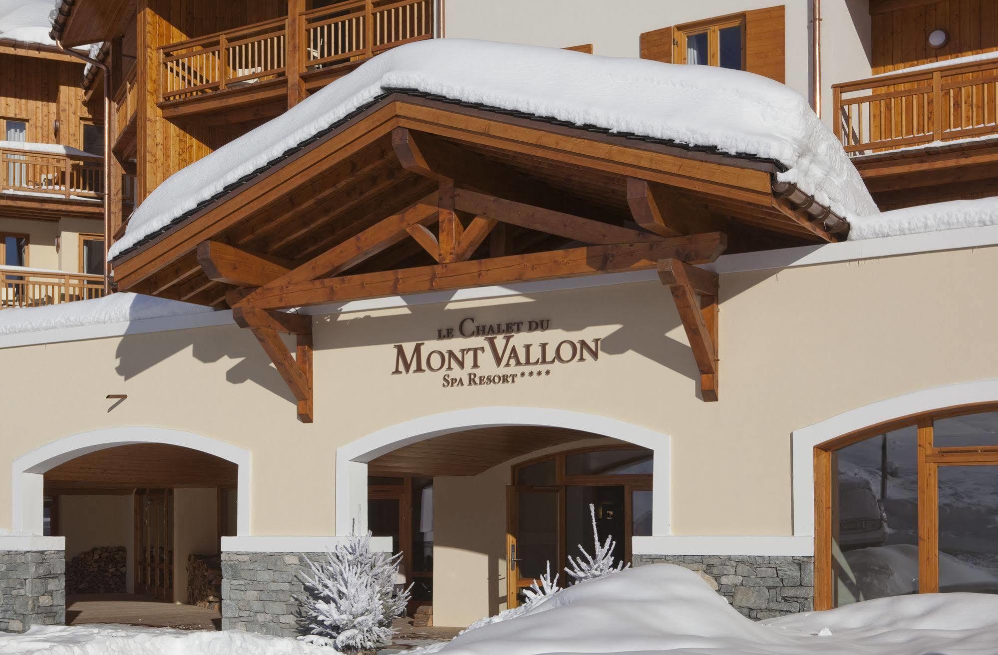 Le Chalet Du Mont Vallon Spa Resort Les Menuires Eksteriør bilde